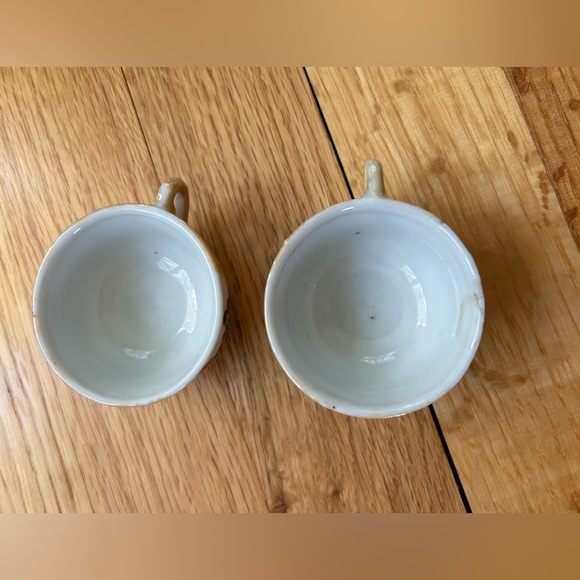 Vintage Micky Mouse Child’s Tea Cups in Lusterware (Early Mickey Image ~1930’s) - Picture 4 of 11